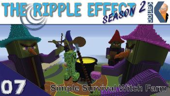 Minecraft Ripple lets play - witch farm