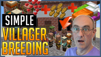 Minecraft Simple Villager Breeding